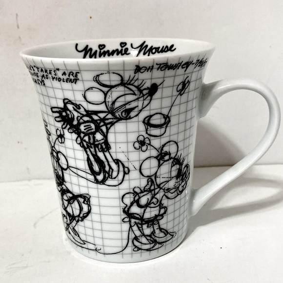 MINNIE MOUSE Sketch Book Disney Mug with Biscotti and Godiva Chocolates Gift Set - Picture 5 of 12